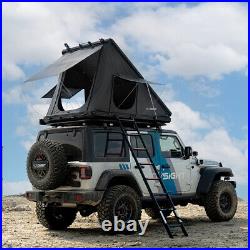 Car Roof Top Tent Hard Shell Universal for Truck SUV Camping Travel With Ladder