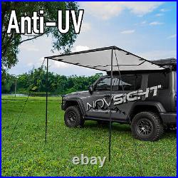 Car Side Awning SUV Truck Rooftop Tent Sunshade Travel Outdoor Camping 6.5x8.2ft