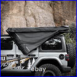 Car Vehicle Awning 270°Roof Rack PullOut Canopy Sun Shade Passenger Side Camping