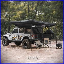 Car Vehicle Awning 270°Roof Rack PullOut Canopy Sun Shade Passenger Side Camping