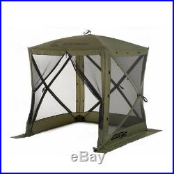 Clam Quick Set Traveler Portable Camping Outdoor Gazebo Canopy Shelter, Green
