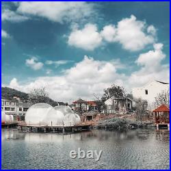 Clear Inflatable Bubble House 6 Person Dome Transparent Tent New High Quality