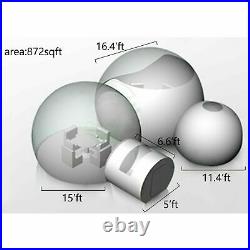 Clear Inflatable Bubble House 6 Person Dome Transparent Tent New High Quality