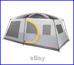 Coleman 10 Person 2-Room Weathermaster II Outoor Screened Camping Tent Shelter