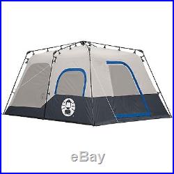 Coleman 14x10 Foot 8 Person Instant 2 Room Tent with WeatherTec System with Warranty