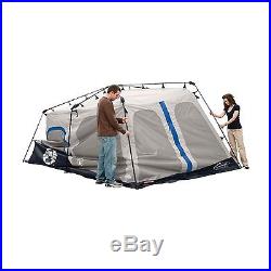 Coleman 14x10 Foot 8 Person Instant 2 Room Tent with WeatherTec System with Warranty