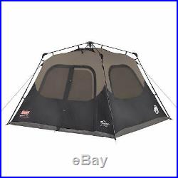 Coleman 6-Person Cabin Tent with Instant Setup, Cabin Tent Camping Set Up in 60 S