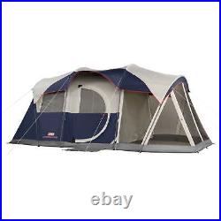 Coleman 6-Person Elite Weathermaster Lighted Cabin Tent with Screen Room