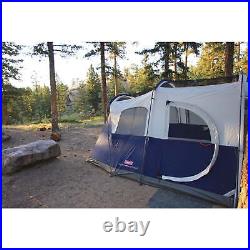 Coleman 6-Person Elite Weathermaster Lighted Cabin Tent with Screen Room