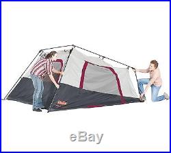 Coleman 6-Person Family Camping Instant Cabin Tent 10 x 9 Feet with WeatherTec