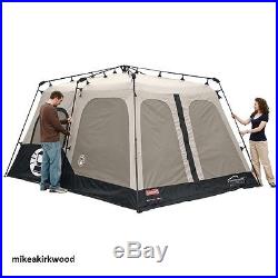 Coleman 8 Person 2 Room Instant Family Tent, Weather Tec Waterproof 14' X 10