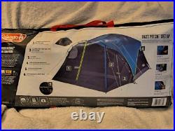 Coleman 8-Person Carlsbad Dark Room Dome Camping Tent with Screen Room