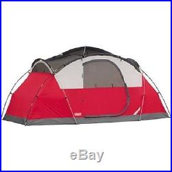 Coleman 8-Person Tent Waterproof WeatherTec Instant Camping Hiking Outdoor NEW