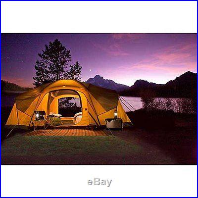 Coleman Camping Canyon Breeze 10-Person Family Cabin Waterproof Tent 19' x 12