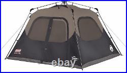 Coleman Camping Tent Instant Setup 6 Person Weatherproof Tent WeatherTec