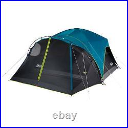 Coleman Carlsbad 8-Person Dark Room Dome Tent, Family Camping Tents