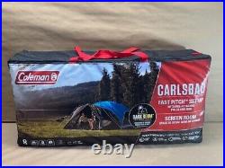 Coleman Carlsbad 8-Person Fast Pitch Setup Screen Room Blue