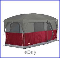 Coleman Hampton Outdoor 6 Person Waterproof Family Hiking Camping Tent Cabin