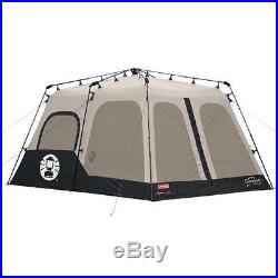 Coleman Instant 8 Person Tent, Black, 14x10-Feet New