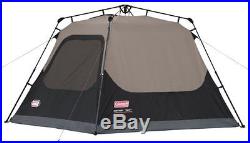 Coleman Instant Tent 4 Person Outdoor Camping Fishing Hiking Family Fun NEW