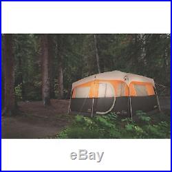 Coleman Jenny Lake Fast Pitch 8 Person Family Cabin Camping Tent with Closet