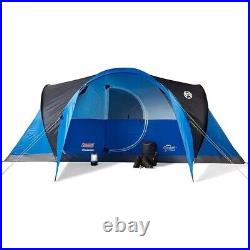 Coleman Montana 8-Person Cabin Tent with Hinged Door (Blue)