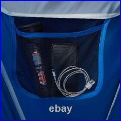 Coleman Montana 8-Person Cabin Tent with Hinged Door (Blue)