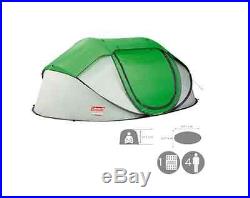 Coleman New 4 Person Instant Pop Up Tent with Rainfly 2000014782