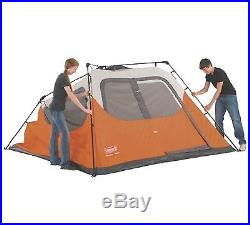 Coleman Outdoor Camping 6 Person Instant Tent with WeatherTec (Open Box)