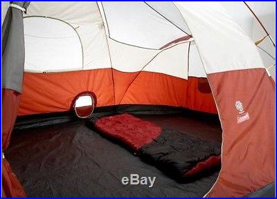 Coleman Red Canyon Dome Tent, 8-Person Modified, 17-Foot by 10-Foot, Camping