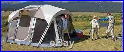 Coleman Screen Tent Camping 2 Room 6 Person Family Pop Up Hiking Outdoor Comfort