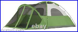 Coleman Screened 6-Person Evanston Tent WeatherTec System 14' x 10' Family Dome