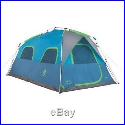 Coleman Signal Mountain 14 ft. X 8 ft. 8-Person Instant Tent Blue
