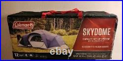 Coleman Skydome XL 12-Person Tent 20'x9'x7' 2000037528 Blue NIB