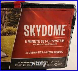 Coleman Skydome XL 12-Person Tent 20'x9'x7' 2000037528 Blue NIB