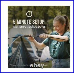 Coleman Skydome XL 12-Person Tent 20'x9'x7' Fits 4 Queen Mattresses Blue NIB