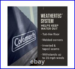 Coleman Skydome XL 12-Person Tent 20'x9'x7' Fits 4 Queen Mattresses Blue NIB