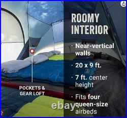Coleman Skydome XL Family Camping Tent 12 Person Dome 5 Minute Setup
