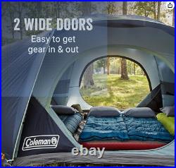 Coleman Skydome XL Family Camping Tent 12 Person Dome 5 Minute Setup