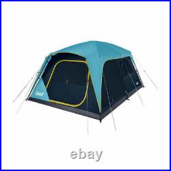 Coleman Skylodge 10-person Tent with LED Lighting 2162363 Blue/Black