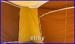 Coleman VILLA DEL MAR Tent + Awning Made in USA Vintage Near Mint