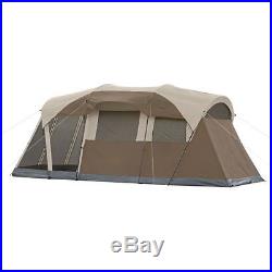 Coleman WeatherMaster 6-Person Screened Tent Cabin Room Instant Camping Family