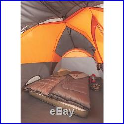Coleman Yarborough Pass Fast Pitch 6 Person 12 x 7 Family Camping Tent withRainfly