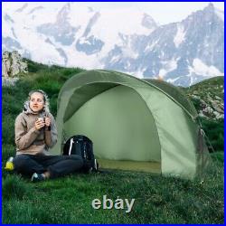 Cot Compact Elevated Tent Set 1-Person Outdoor Camping Tent With External Cover