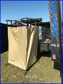 DFG Offroad Overland Shower Tent & Privacy Enclosure Tan