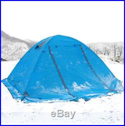 Double Layer 2 Person 4 Season Outdoor Camping Tent Topwind 2 PLUS Snow Skirt