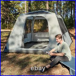 EVER ADVANCED 6 Person Blackout Camping Tent Instant Cabin Tents for Family with