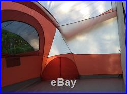 EXTRA LARGE 12 Person FAMILY CAMPING TENT 3 Rooms Carry Case Closets 21 x 14 ft