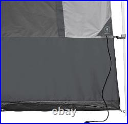 E-Z up Camping Cube Sport, Converts 10' Angled Leg Canopy into Camping Tent, Gre