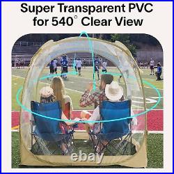 EighteenTek 4 Person Pop Up Tent Sports Shelter Outdoor Weather Pod Bubble Tent